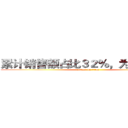 累计销售额占比３２％，为他们点赞 (attack on titan)