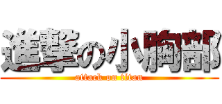 進撃の小胸部 (attack on titan)