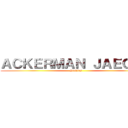 ＡＣＫＥＲＭＡＮ ＪＡＥＧＥＲ (Studios)
