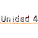 Ｕｎｉｄａｄ ４ (Maravillas del cuerpo humano,sistema reproductor)