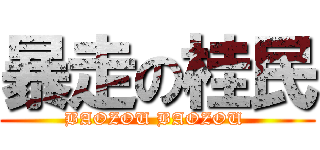暴走の桂民 (BAOZOU BAOZOU )