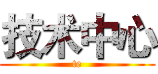 技术中心 (te)