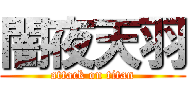 闇夜天羽 (attack on titan)