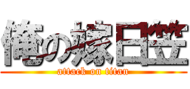 俺の嫁日笠 (attack on titan)