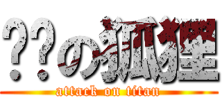 纯洁の狐狸 (attack on titan)