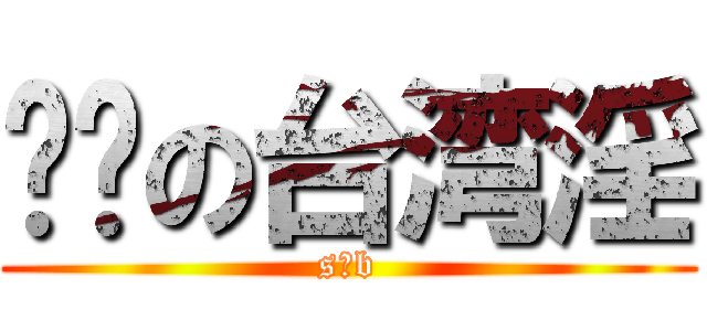 进击の台湾淫 (s b)