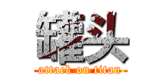 罐头 (attack on titan)