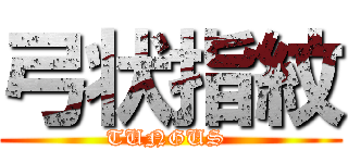 弓状指紋 (TUNGUS )