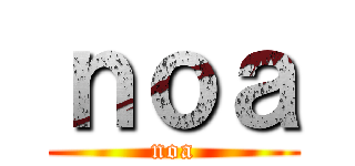 ｎｏａ (noa)