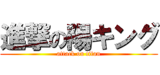 進撃の陽キング (attack on titan)