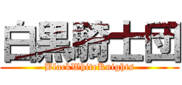 白黒騎士団 (BlackWhiteKnights)