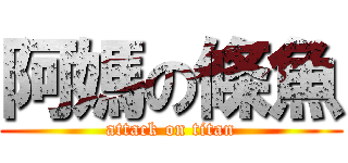 阿媽の條魚 (attack on titan)