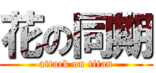 花の同期 (attack on titan)