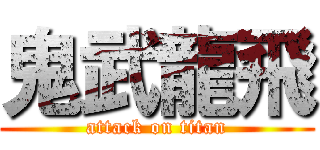 鬼武龍飛 (attack on titan)
