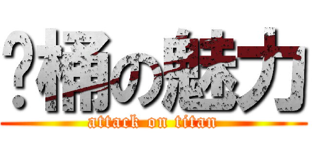 饭桶の魅力 (attack on titan)
