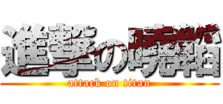 進撃の曉韜 (attack on titan)