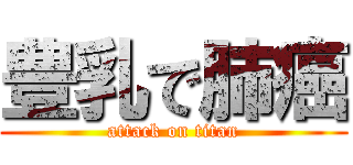 豊乳で肺癌 (attack on titan)
