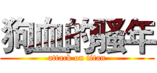 狗血的骚年 (attack on titan)