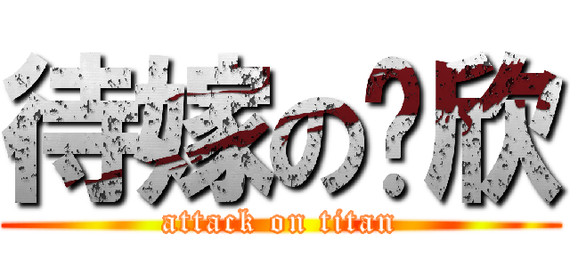 待嫁の亚欣 (attack on titan)