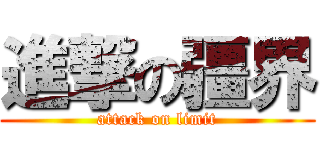 進撃の疆界 (attack on limit)