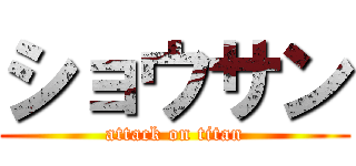 ショウサン (attack on titan)