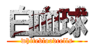 白血球 (whitebloodcells)