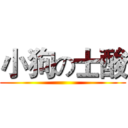 小狗の士酸 ()
