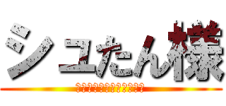 シュたん様 (シュたん様あああああああ)