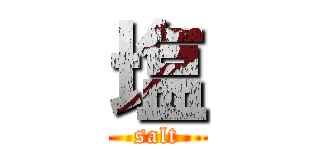 塩 (salt)