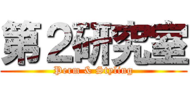 第２研究室 (Perm & Styling)