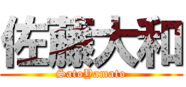 佐藤大和 (SatoYamato)
