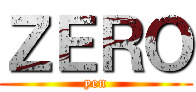 ＺＥＲＯ (yen)