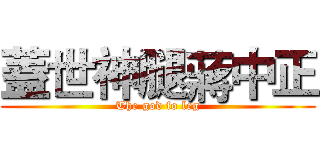 蓋世神腿蔣中正 (The god fo leg)