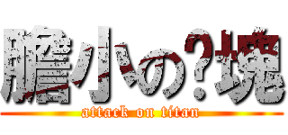 膽小の雞塊 (attack on titan)