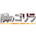 隣のゴリラ (attack on titan)