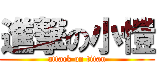 進撃の小愷 (attack on titan)