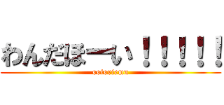 わんだほーい！！！！！ (ootoriemu)