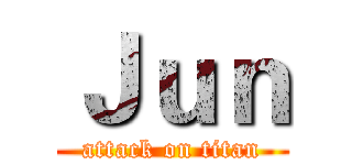 Ｊｕｎ (attack on titan)