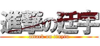 進撃の廷宇 (attack on tinyiu)