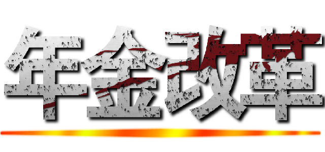 年金改革 ()