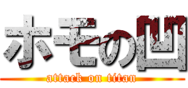 ホモの凹 (attack on titan)