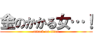 金のかかる女…！ (attack on titan)