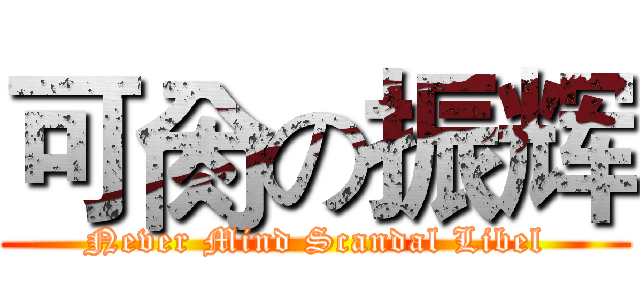 可肏の振辉 (Never Mind Scandal Libel)