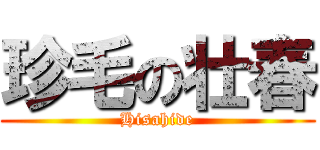 珍毛の壮春 (Hisahide)