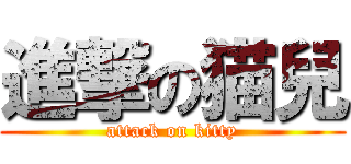 進撃の猫兒 (attack on kitty)