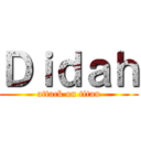 Ｄｉｄａｈ (attack on titan)