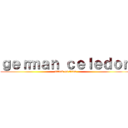 ｇｅｒｍａｎ ｃｅｌｅｄｏｎ (attack on titan)