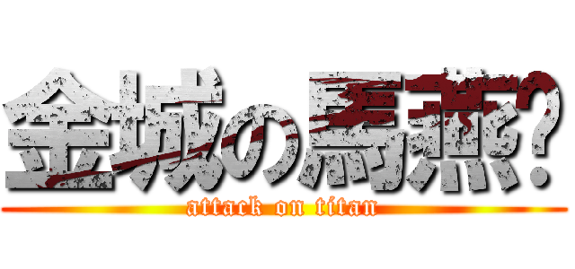 金城の馬燕翎 (attack on titan)