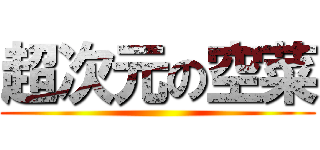 超次元の空菜 ()