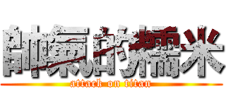 帥氣的糯米 (attack on titan)